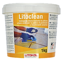 Чистящий порошок LITOCLEAN, LITOKOL, ведро, 1 кг